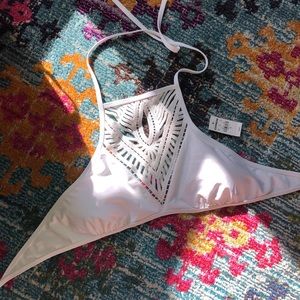 NWT Express Halter Bikini Top